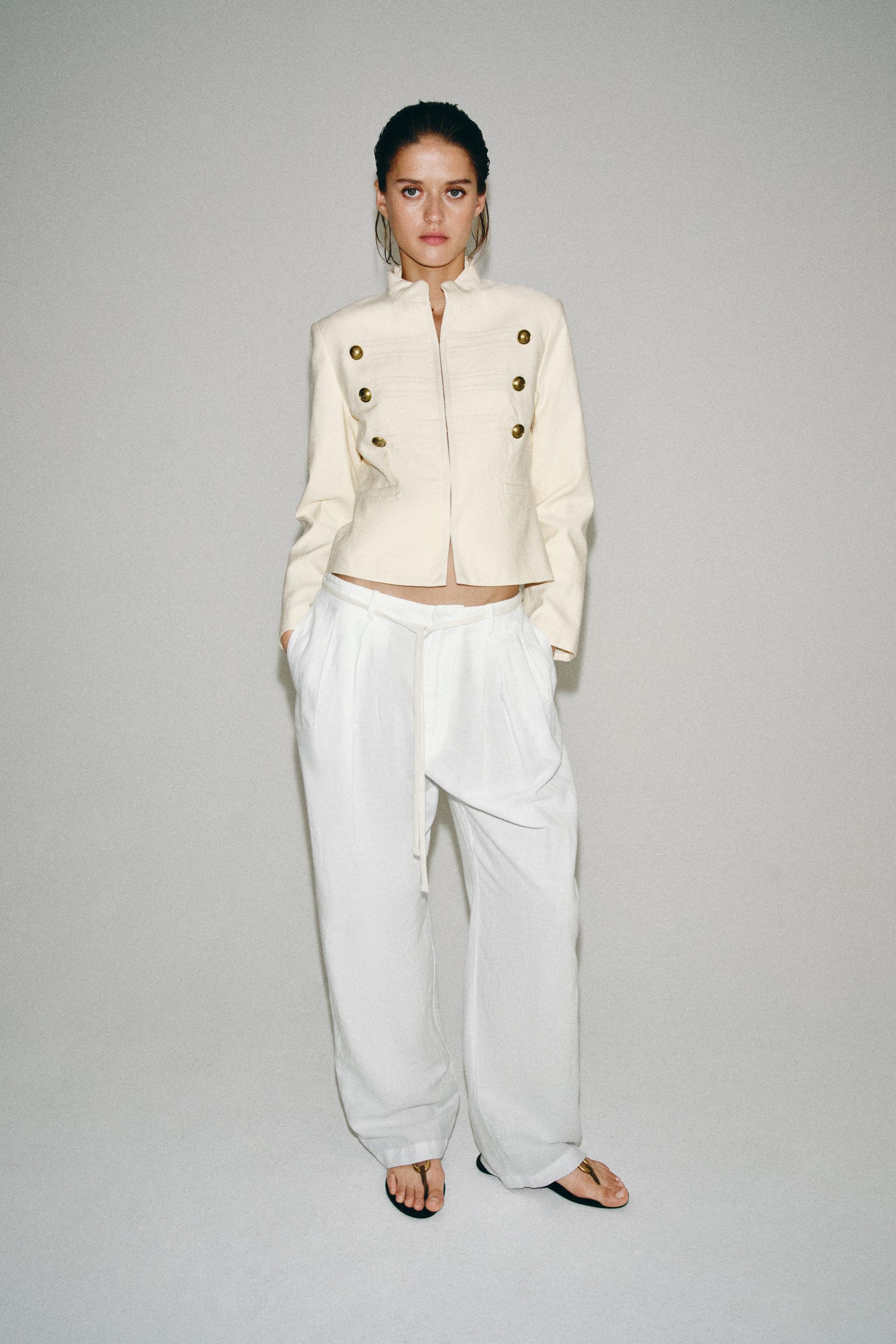 ZW COLLECTION FITTED BUTTON JACKET